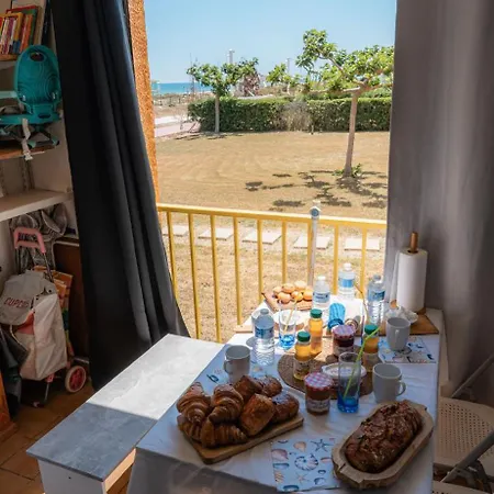 Le Rivage Bleu - Vue - Acces Direct - Parking 公寓